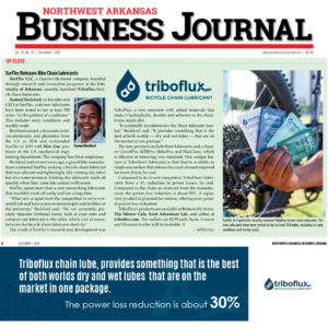 Triboflux Featured in the Northwest Arkansas Business Journal